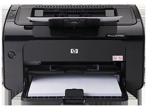 HP LaserJet P1102w printer — compatible cartridges at FetchInk